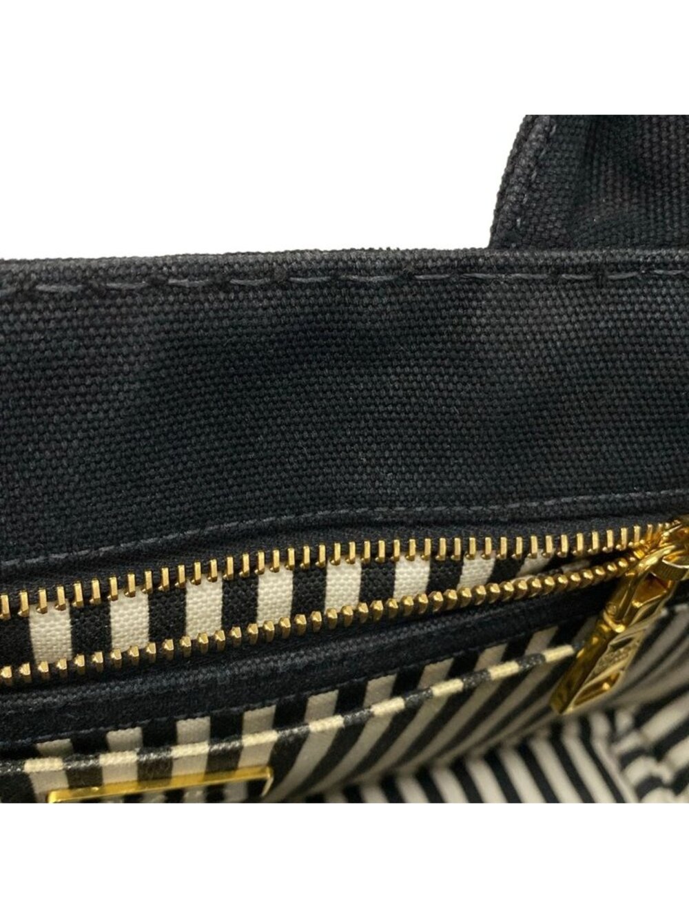 Prada Tote Canapa Black Inside - Picture 10 of 15